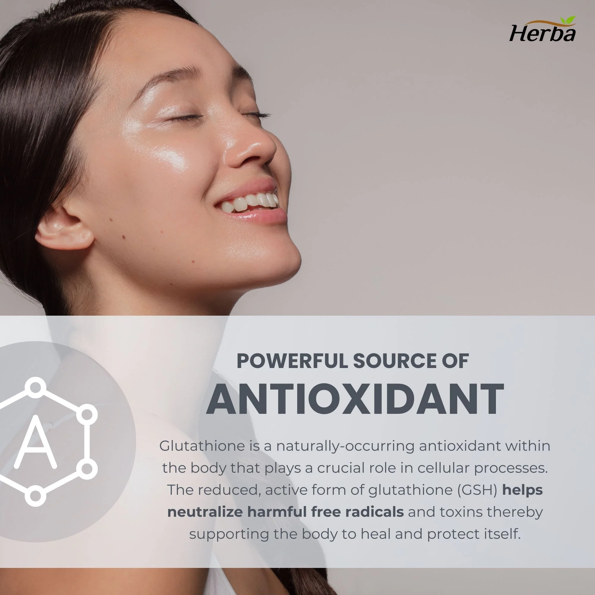 Glutathione Supplements 500mg, 60 Vegetable Capsules-L-Glutathione Reduced Active Form - Image 4