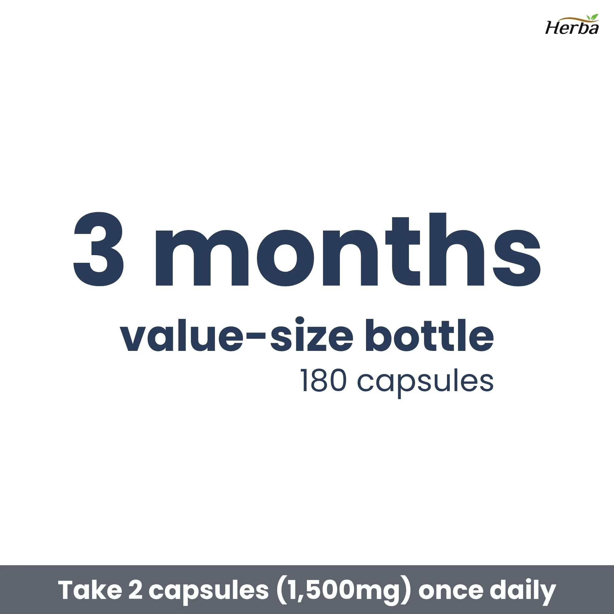 Herba Glycine Supplement 750mg - 180 Capsules - >99% Ultra Pure Glycine Capsules | Made in Canada - Image 6