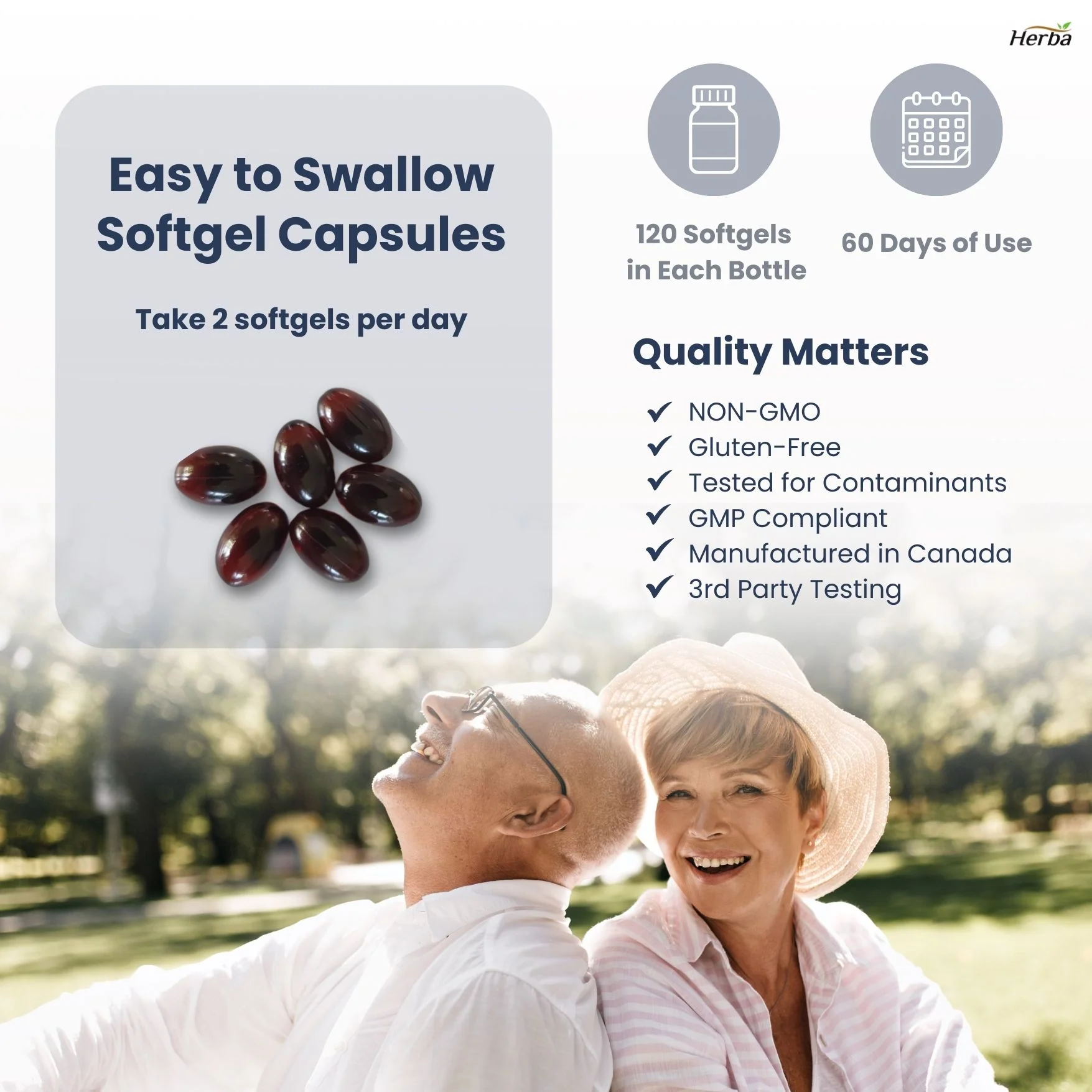 Antarctic Krill Oil 500mg - 120 Softgels | Made in Canada - Image 6