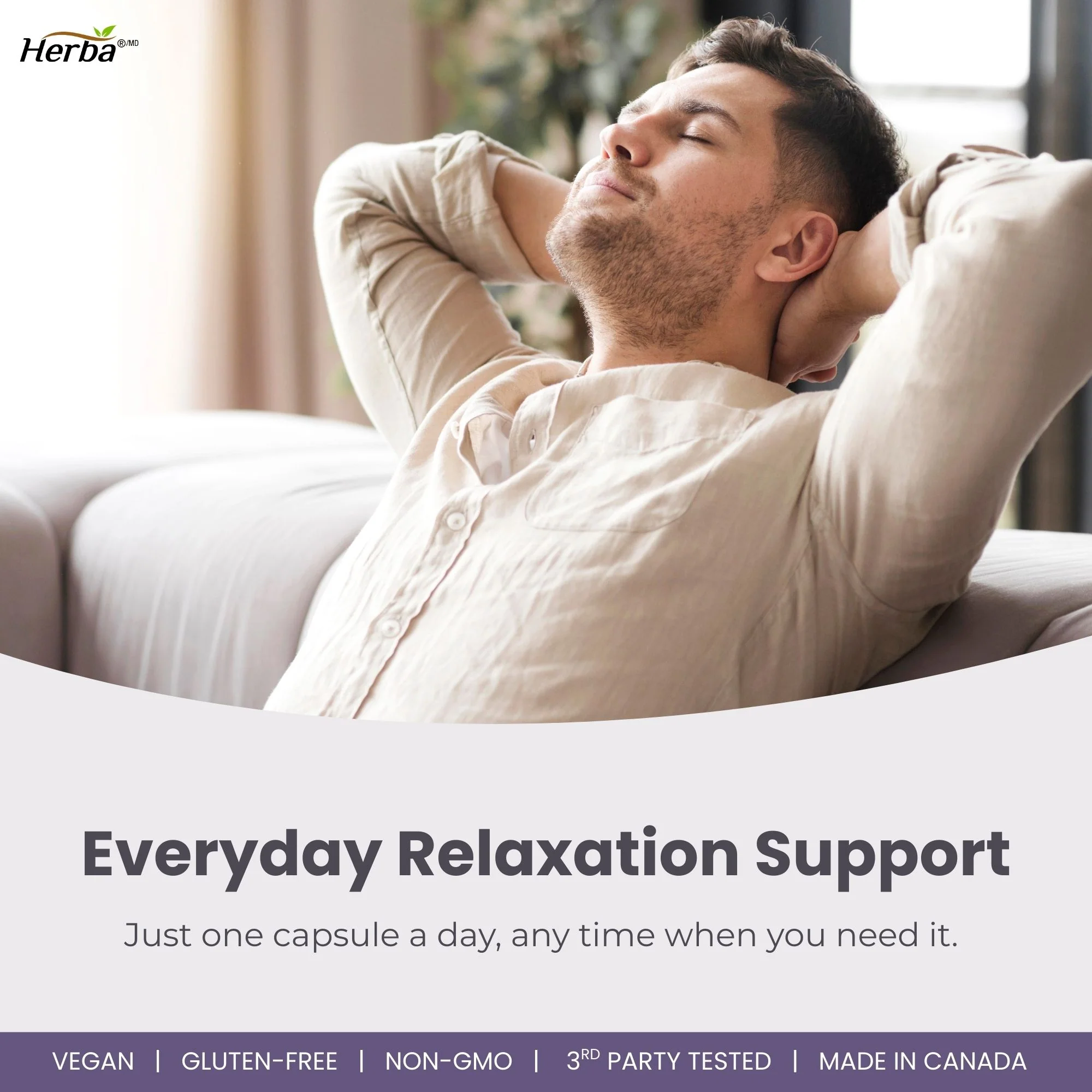 L-Theanine Supplement 250mg – 240 Capsules | Promotes Relaxation Without Drowsiness | 8 Month Supply | Made in Canada - Image 4