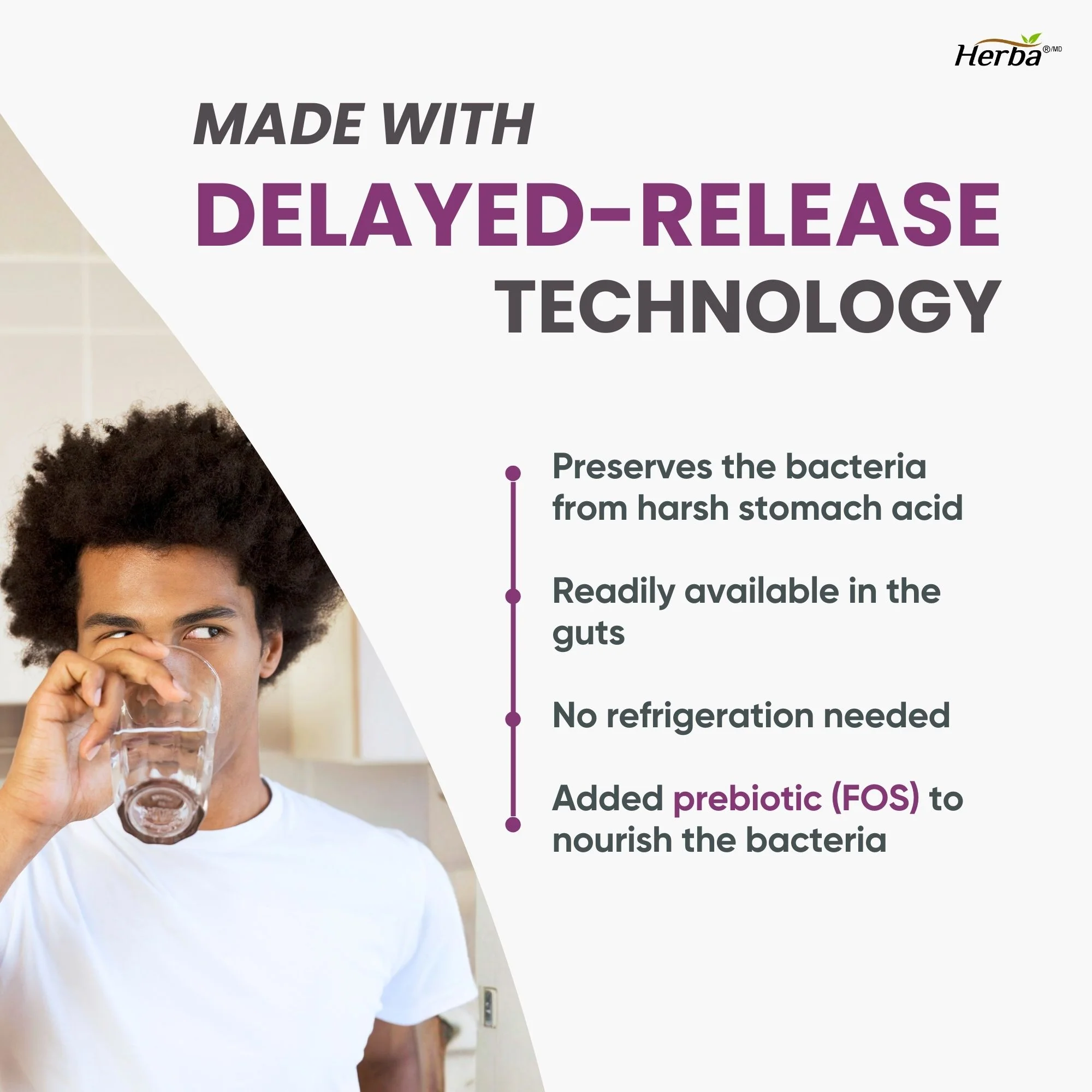 Lactobacillus Complex 25B CFU - 60 DR Capsules | 6 in 1 Lactobacillus and Bifidobacterium | Made in Canada - Image 7