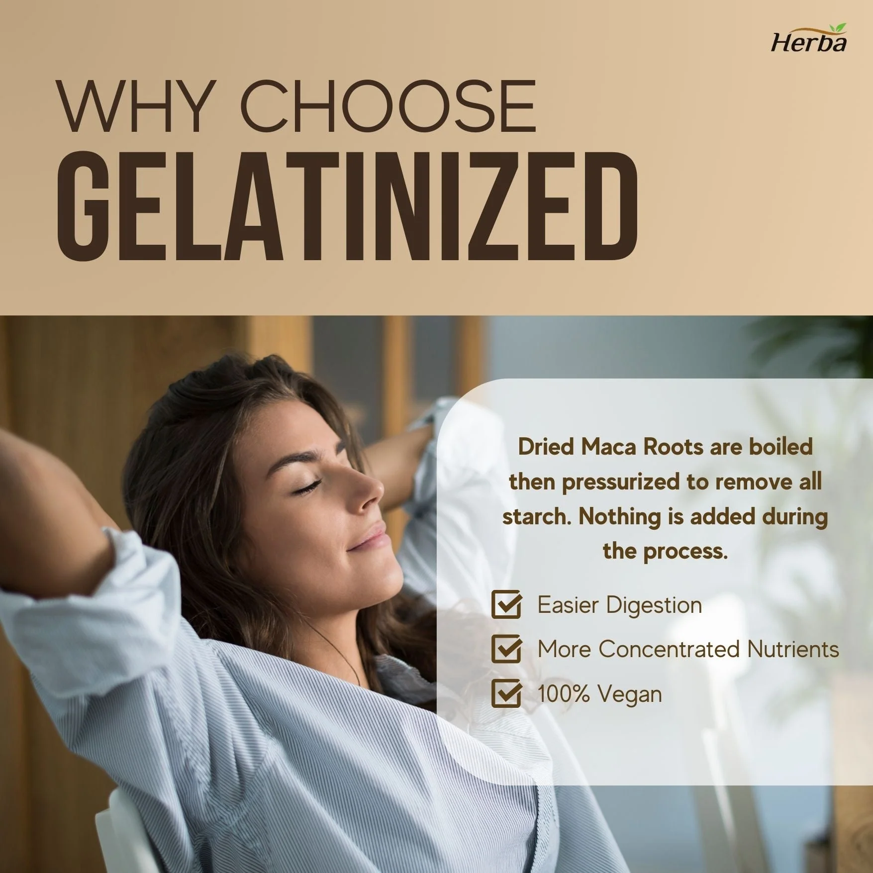 Organic Peruvian Maca Capsules - 500mg, 200 Capsules - Image 7