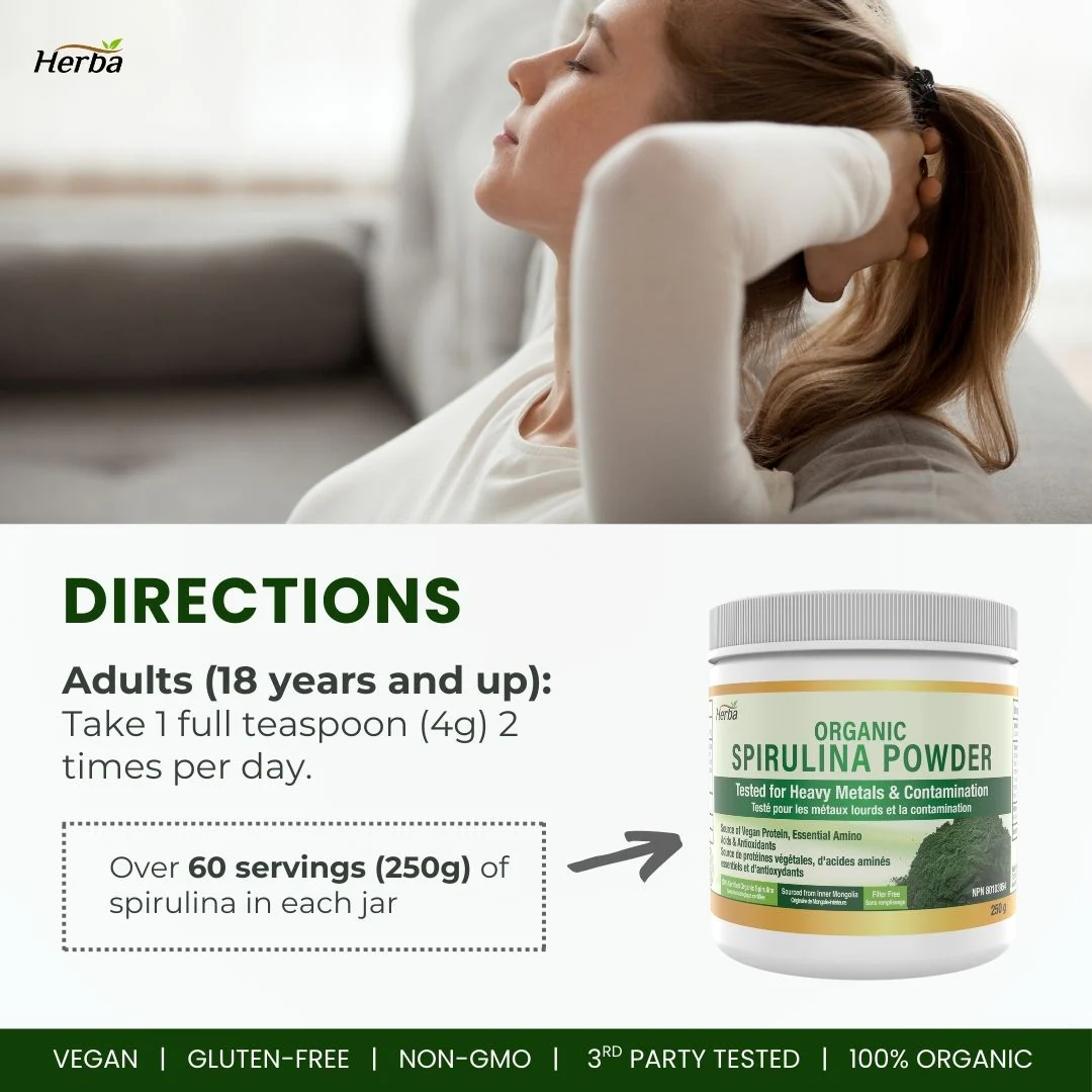 Organic Spirulina Powder 250g - 100% Organic & Made in Canada - Image 7