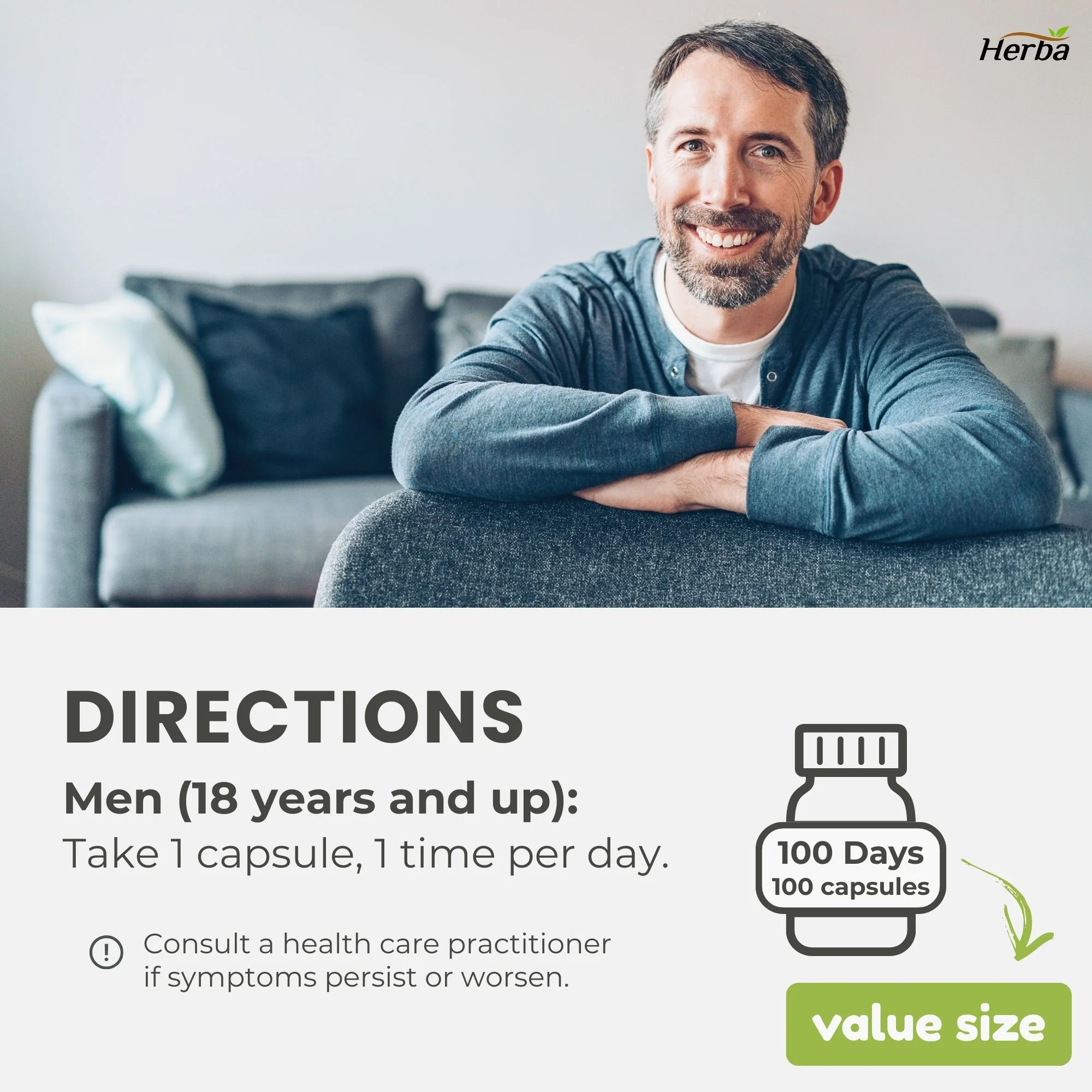 Pygeum Supplement 200mg – 100 Capsules | Made in Canada - Image 7